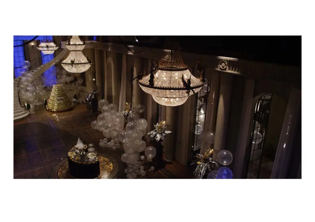The Great Gatsby Ballroom Set Decoration