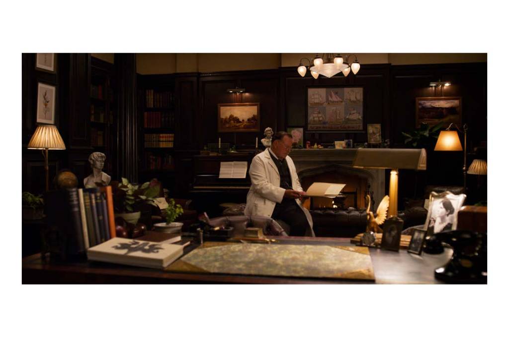 Set Decoration for Doctor's Office on Great Gatsby Movie by Beverley Dunn