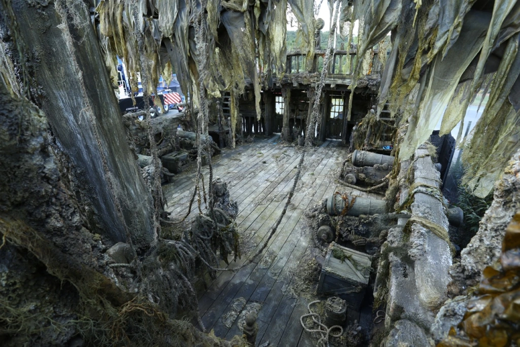 Pirates of the Caribbean - Dead Men Tell no Tales set decoration by Bev Dunn.
